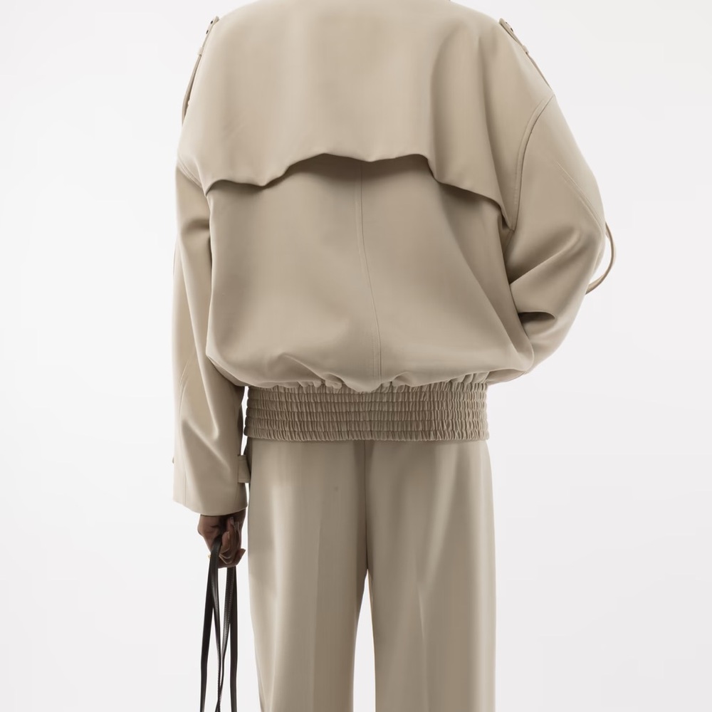 Women's Beige Jacket - Picture 2 of 15